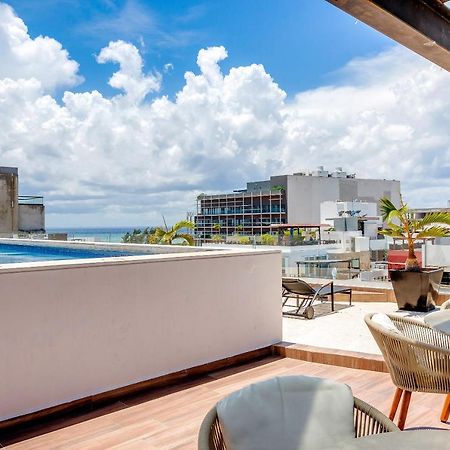 פלאייה דל כרמן Incredible Oceanview Roof Lounge, Apartment Units 2 Blocks To Beach מראה חיצוני תמונה