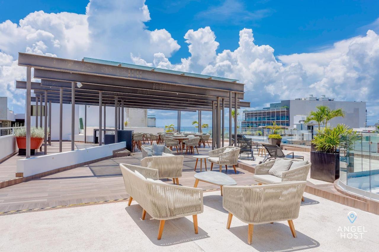 פלאייה דל כרמן Incredible Oceanview Roof Lounge, Apartment Units 2 Blocks To Beach מראה חיצוני תמונה