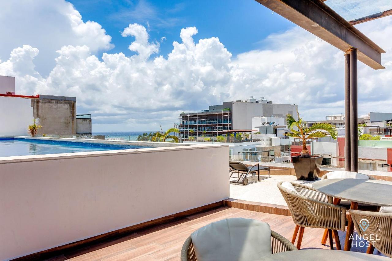 פלאייה דל כרמן Incredible Oceanview Roof Lounge, Apartment Units 2 Blocks To Beach מראה חיצוני תמונה